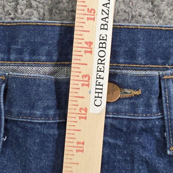 Wrangler Jeans Mens Blue Denim Straight Leg Classic Western W Stitch Five Pocket - Picture 4 of 5